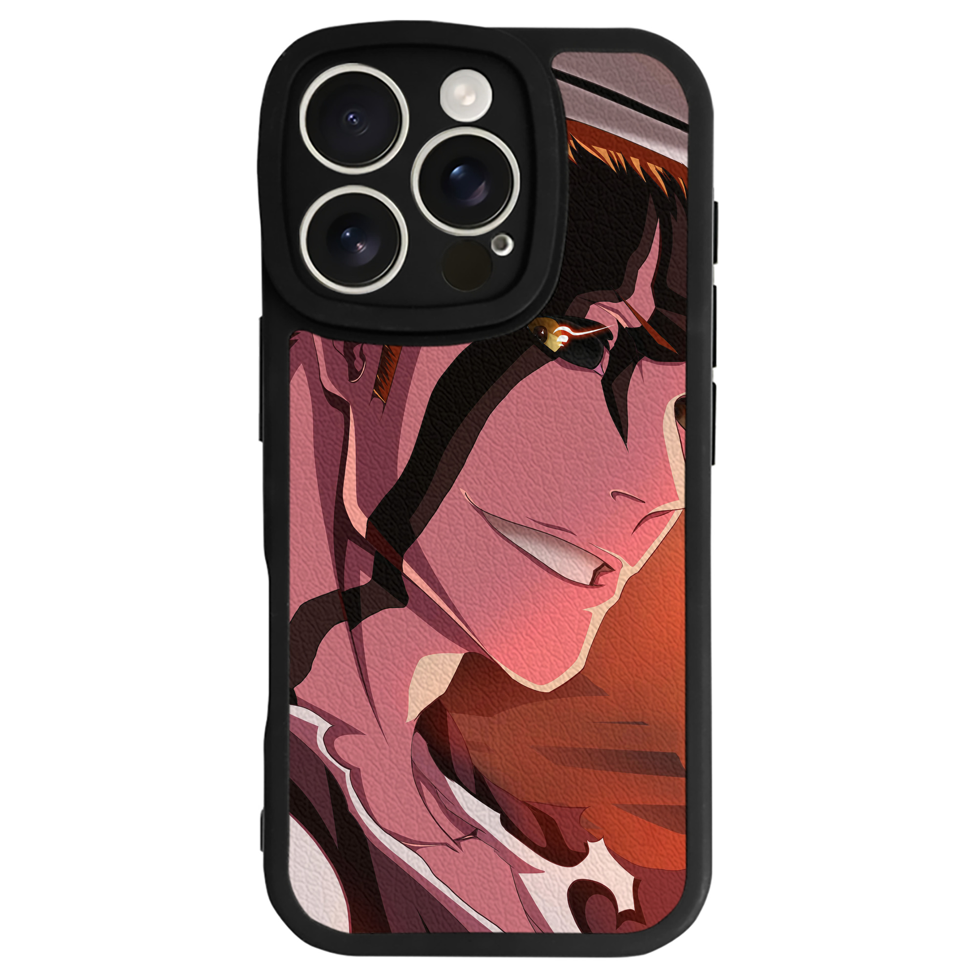 （画像用） ブリーチ BLEACH 【iPhone 16シリーズ対応】シリコンスマホケース（レザー調） 材質：シリコン